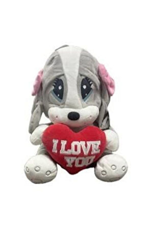PELUŞ 40CM ÜZGÜN KÖPEK HALLEY Kız Erkek Çocuk Oyuncak Eğitici Oyuncaklar