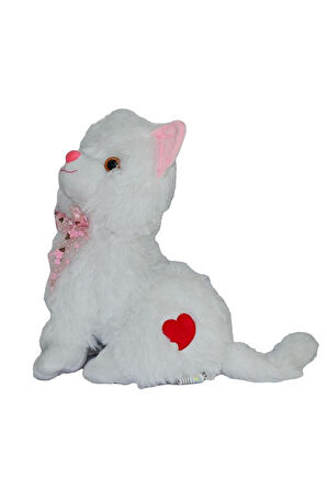PELUŞ KEDİ 33CM HALLEY Kız Erkek Çocuk Oyuncak Eğitici Oyuncaklar