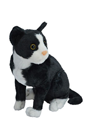 43cm PELUŞ KEDİ HALLEY - 1adet Stokta Olan Gönderilir Kız Erkek Çocuk Oyuncak Eğitici Oyuncaklar
