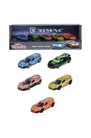 Majorette Rimac Nevera Edition 5'li Kız Erkek Çocuk Oyuncak Eğitici Oyuncaklar