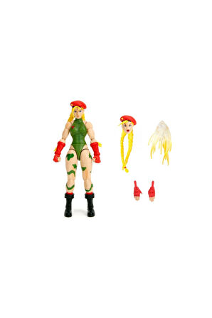 Jada Street Fighter Ii Cammy White Figür Kız Erkek Çocuk Oyuncak Eğitici Oyuncaklar