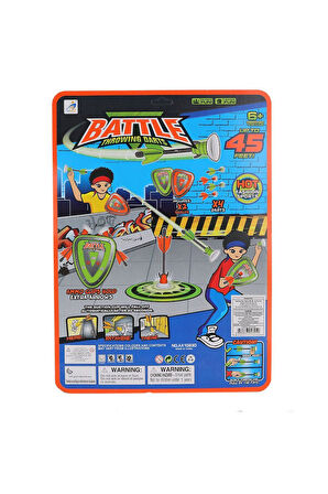 4305 SUN-YFN-DART-BATTLE THROWİNG 2 HEDEFLİ 4 OKLU DART Kız Erkek Çocuk Oyuncak Eğitici Oyuncaklar