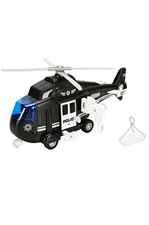 1:16 Maxx Wheels Sesli ve Işıklı Helikopter Kız Erkek Çocuk Oyuncak Eğitici Oyuncaklar