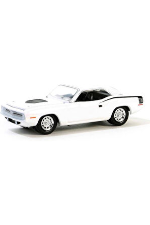 Greenlight 1/64 Muscle Series 28- 1970 Plymouth Hemi 'Cuda Kız Erkek Çocuk Oyuncak Eğitici Oyuncakla