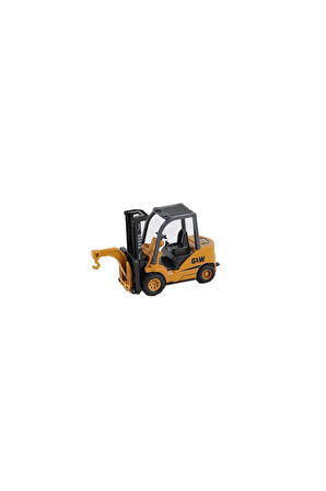 SZT-9967 Sürtmeli Metal İnşaat Aracı Forklift Kız Erkek Çocuk Oyuncak Eğitici Oyuncaklar