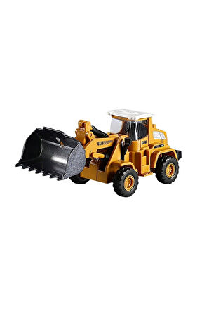 SZT-9964 Sürtmeli Metal İnşaat Aracı Kepçe Kız Erkek Çocuk Oyuncak Eğitici Oyuncaklar