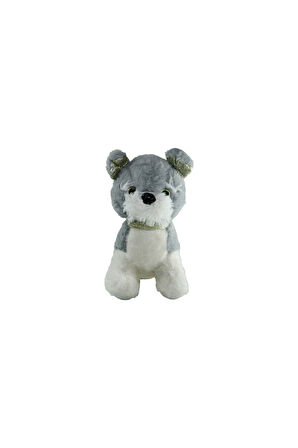 PB30779-23 Peluş Ayakta Köpek 23cm - 1adet stokta olan gönderilir Kız Erkek Çocuk Oyuncak Eğitici Oy
