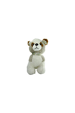 PB30779-23 Peluş Ayakta Köpek 23cm - 1adet stokta olan gönderilir Kız Erkek Çocuk Oyuncak Eğitici Oy