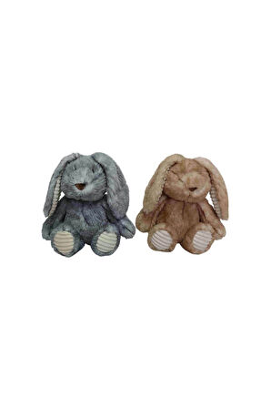PB31603-23 Peluş Oturan Tavşan 23cm - 1adet stokta olan gönderilir Kız Erkek Çocuk Oyuncak Eğitici O