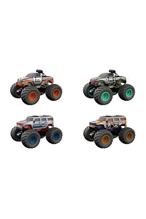 Uzaktan Kumandalı Monster Trucks 20cm Kız Erkek Çocuk Oyuncak Eğitici Oyuncaklar