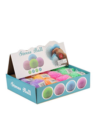 SR1813-3 Dikenli Elastik Top Kız Erkek Çocuk Oyuncak Eğitici Oyuncaklar