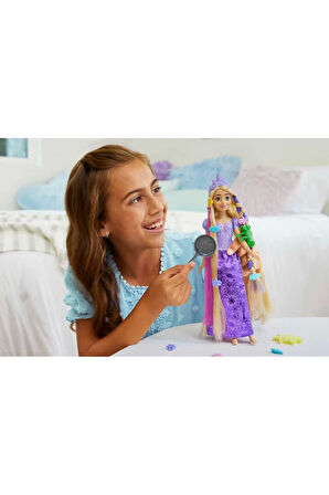 Prenses Renk Değiştiren Sihirli Saçlı Rapunzel Kız Erkek Çocuk Oyuncak Eğitici Oyuncaklar