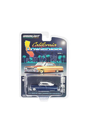 Greenlight 1/64 1950 Mercury Eight Chopped Top Covertible Kız Erkek Çocuk Oyuncak Eğitici Oyuncaklar
