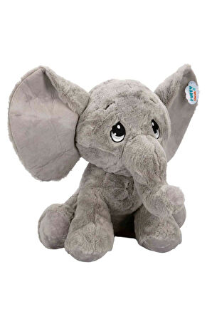 Büyük Kulaklı Peluş Fil 45cm Kız Erkek Çocuk Oyuncak Eğitici Oyuncaklar
