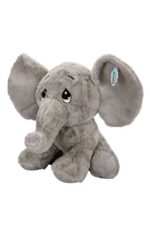 Büyük Kulaklı Peluş Fil 45cm Kız Erkek Çocuk Oyuncak Eğitici Oyuncaklar