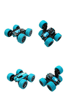 MKB-5588-617 Kumandalı Şarjlı Four Wheeler Stunt Car Kız Erkek Çocuk Oyuncak Eğitici Oyuncaklar