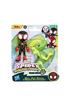 F9478 Spidey ve İnanılmaz Arkadaşları - Dino Webs Figür Kız Erkek Çocuk Oyuncak Eğitici Oyuncaklar