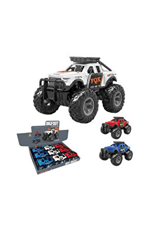 XFG-989-108 Vardem Sürtmeli Bigfoot Off-Road Jeep - 1adet Stokta Olan Renk Gönderilir Kız Erkek Çocu