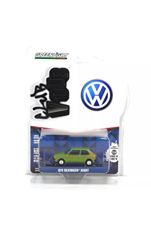 Greenlight 1/64 Club Vee-Dub Series 19- 1979 Volkswagen Rabbit Kız Erkek Çocuk Oyuncak Eğitici Oyunc