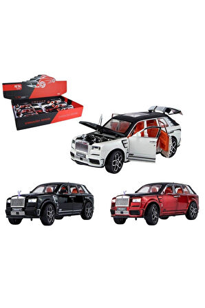 ZHD-B2408 -Vardem Çek Bırak Işıklı ve Sesli Kapıları Açılan MRS Polis Araba 1:24 Kız Erkek Çocuk Oyu