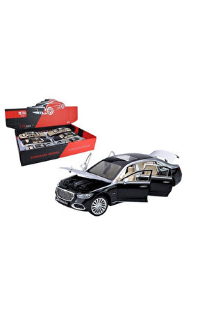 ZHD-B2409 - Vardem Çek Bırak Işıklı ve Sesli Model MB Metal Araba 1:24 Kız Erkek Çocuk Oyuncak Eğiti