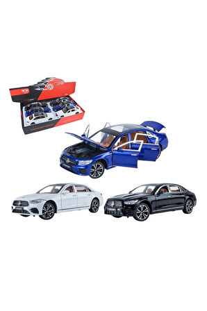 XHD-B2414- Vardem Çek Bırak Işıklı ve Sesli Model Mrs Metal Araba 1:24 Kız Erkek Çocuk Oyuncak Eğiti