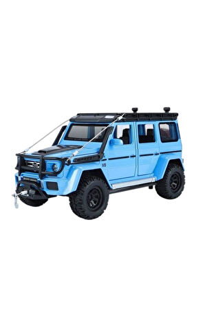 XHD-B2421 -Vardem 1:24 Çek Bırak Işıklı ve Sesli Model Off Road Metal 1:24 Kız Erkek Çocuk Oyuncak E