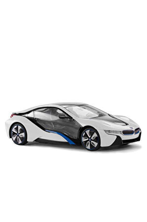 UZAKTAN KUMANDALI 1/14 BMW İ8 2.4 GHZ IŞIKLI BEYAZ Kız Erkek Çocuk Oyuncak Eğitici Oyuncaklar