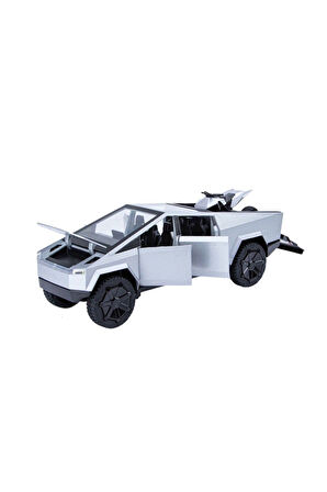 XHD-B2424-Vardem Çek Bırak Işıklı ve Sesli Kapıları Açılan Truck Metal Jeep 1:24 Kız Erkek Çocuk Oyu