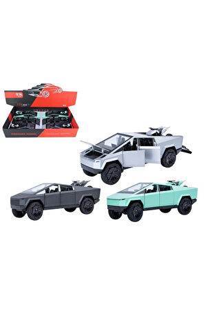 XHD-B2424-Vardem Çek Bırak Işıklı ve Sesli Kapıları Açılan Truck Metal Jeep 1:24 Kız Erkek Çocuk Oyu
