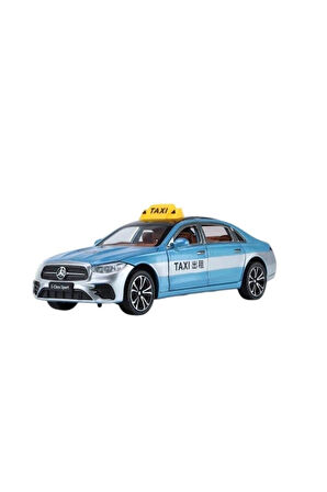 XHD-B2426 C-Vardem Çek Bırak 1:24 Işıklı Ve Sesli Kapıları Açılan Mrs Taxi Kız Erkek Çocuk Oyuncak E