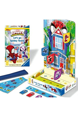 248728 Ravensburger - Spidey Takımı - Seyahat Boy Kutu Oyunu Kız Erkek Çocuk Oyuncak Eğitici Oyuncak