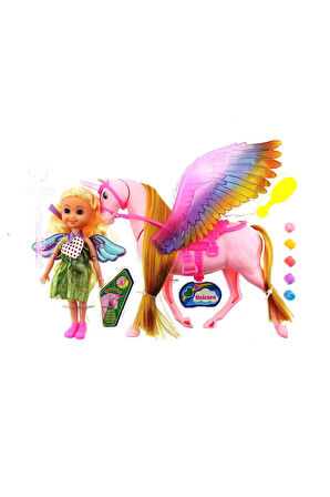 Nini Love ve Pembe Pegasus Kız Erkek Çocuk Oyuncak Eğitici Oyuncaklar