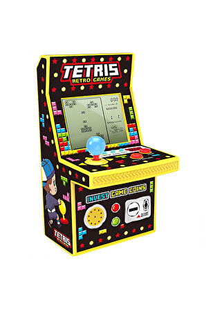 Nostaljik Mini Tetris Oyun Konsolu XY9029A Kız Erkek Çocuk Oyuncak Eğitici Oyuncaklar