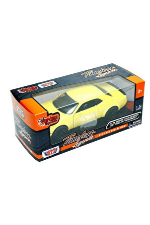 MM-79350 Dodge Challenger Srt 1:24 2018 -Vardem Kız Erkek Çocuk Oyuncak Eğitici Oyuncaklar