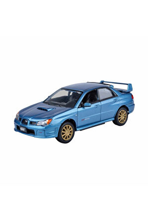 MM-73330 Motormax 1:24 Subaru Impreza WRX STI Kız Erkek Çocuk Oyuncak Eğitici Oyuncaklar