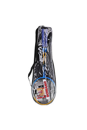 25841-2 Çantalı Bagminton Raket Kız Erkek Çocuk Oyuncak Eğitici Oyuncaklar