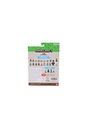 PMI MC2020 Minecraft 3D Figür Toppeez 3lü Set Kız Erkek Çocuk Oyuncak Eğitici Oyuncaklar