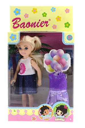 Baonier Mor Yedek Elbiseli Bebeğim Kız Erkek Çocuk Oyuncak Eğitici Oyuncaklar