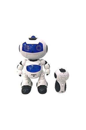 UZAKTAN KUMANDALI PİLLİ ROBOT Kız Erkek Çocuk Oyuncak Eğitici Oyuncaklar