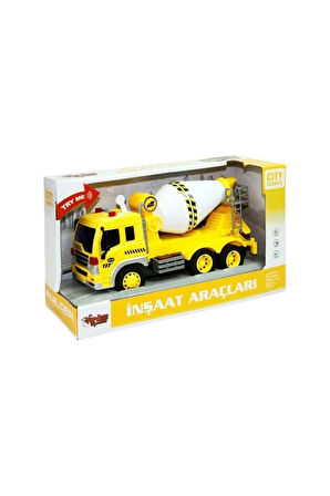 1:16 SÜRTMELİ SESLİ IŞIKLI KAMYON MİKSE Kız Erkek Çocuk Oyuncak Eğitici Oyuncaklar