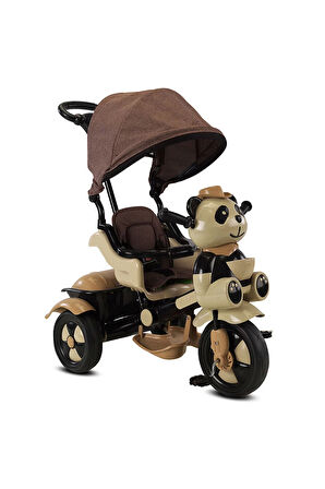 Baby Hope Little Panda Bebek Bisikleti Kahve Kız Erkek Çocuk Oyuncak Eğitici Oyuncaklar