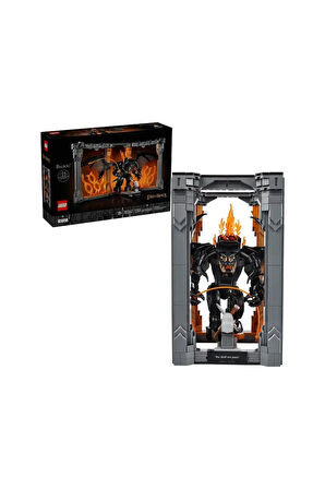 10367 - Yüzüklerin Efendisi: Balrog™ Kitaplık Dekoru 1201 parça +18 yaş Kız Erkek Çocuk O