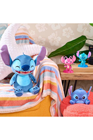 TTC35000 Stitch Kıkırdayan Peluş Kız Erkek Çocuk Oyuncak Eğitici Oyuncaklar