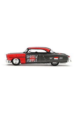 Mini GT 1/64 Lincoln Capri Hot Rod 1954 ''Shadow Puppet'' MINI GT x MIZU Diecast Kız Erkek Çocuk Oyu