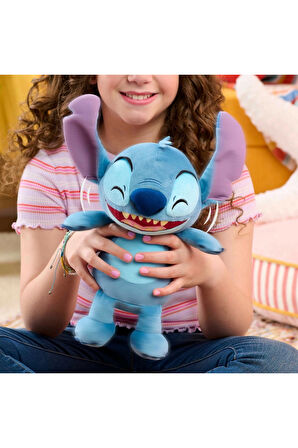Stich Kıkırdayan Peluş Kız Erkek Çocuk Oyuncak Eğitici Oyuncaklar