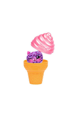CKE07000 Cookeez Makery Yum Yumz Dondurma Tekli Paket Kokulu Peluş -1adet Fiyatıdır Kız Erkek Çocuk