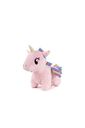 0860 PEMBE KANATLI UNİCORN Kız Erkek Çocuk Oyuncak Eğitici Oyuncaklar