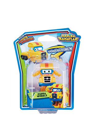 Harika Kanatlar Mini Figür Poppa Wheels Kız Erkek Çocuk Oyuncak Eğitici Oyuncaklar