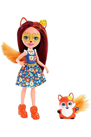 FRH40 Enchantimals Winsley Wolf ve Trooper Kız Erkek Çocuk Oyuncak Eğitici Oyuncaklar